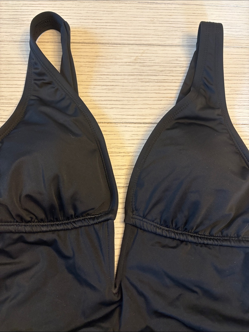 Shade & Shore Black One-Piece Swimsuit - Picture 4 of 5